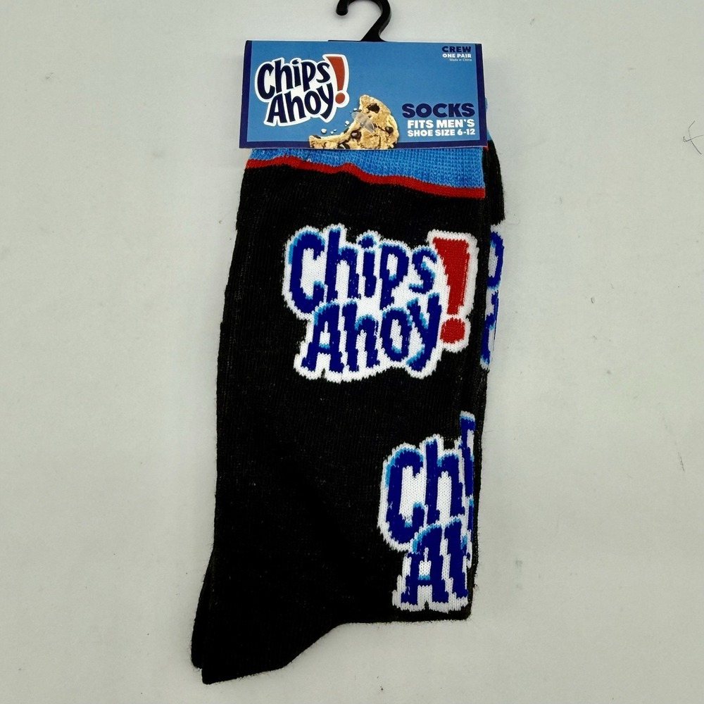 Chips Ahoy! Crew Adult‎ Socks Size 6-12
